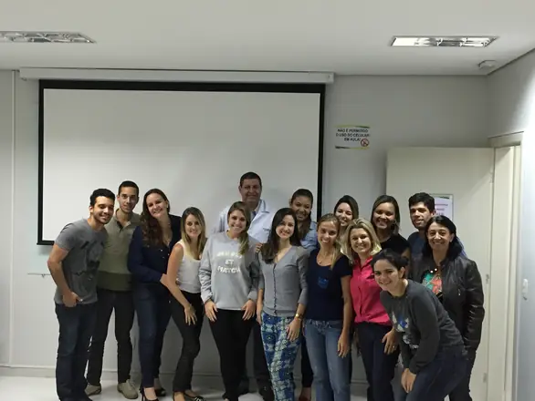 Turma da especialização em Endodontia da EndoBrasília, 2015