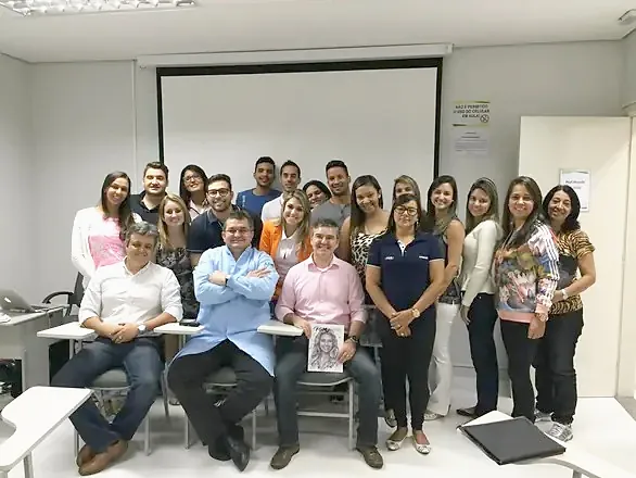 Turma da especialização em Endodontia da EndoBrasília, 2015
